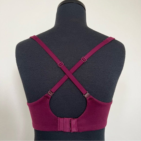 Victoria's Secret Body By Victoria Lined Perfect Coverage Bra in Purple, 32DD - Picture 5 of 13